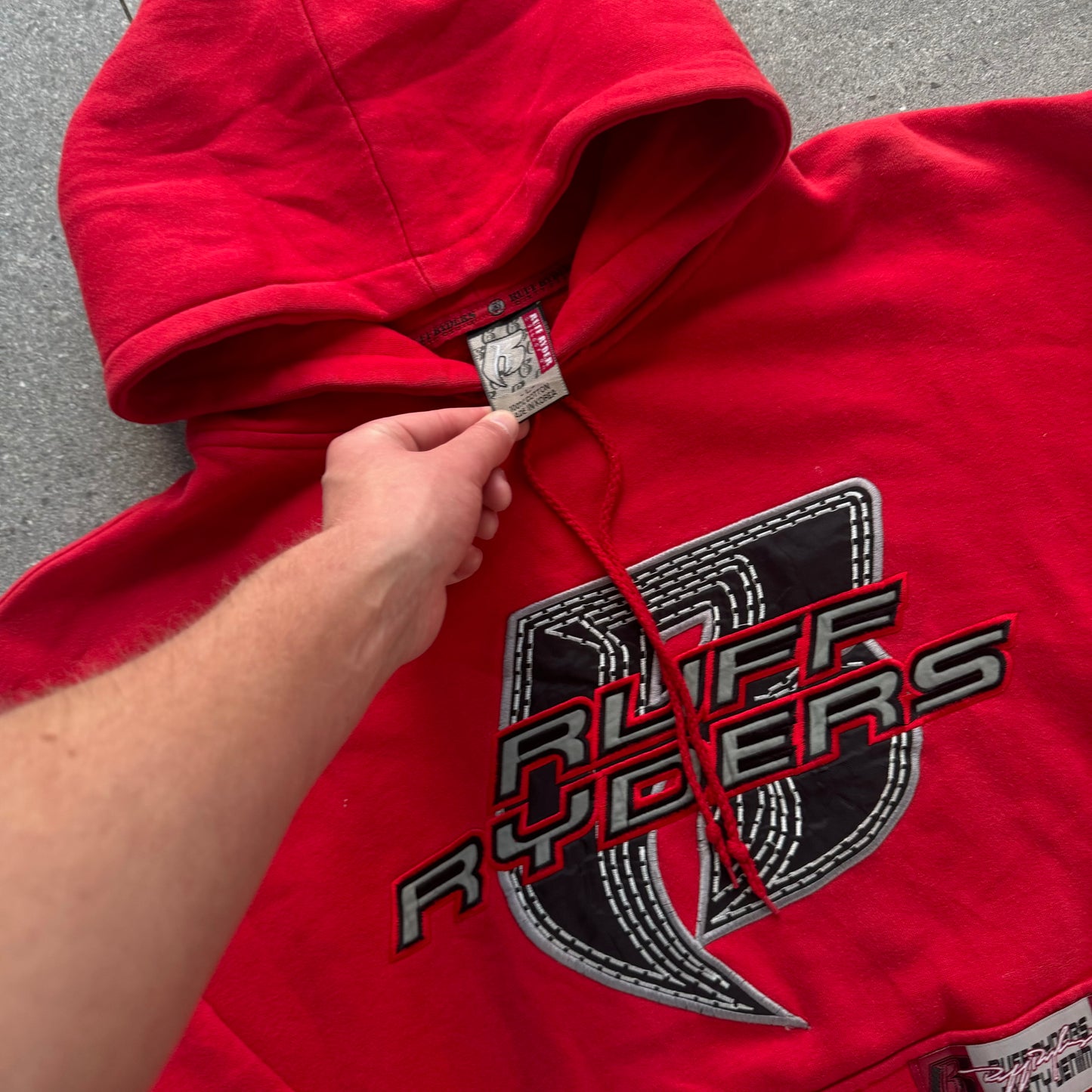 grail ruff ryders hoodie - L/XL