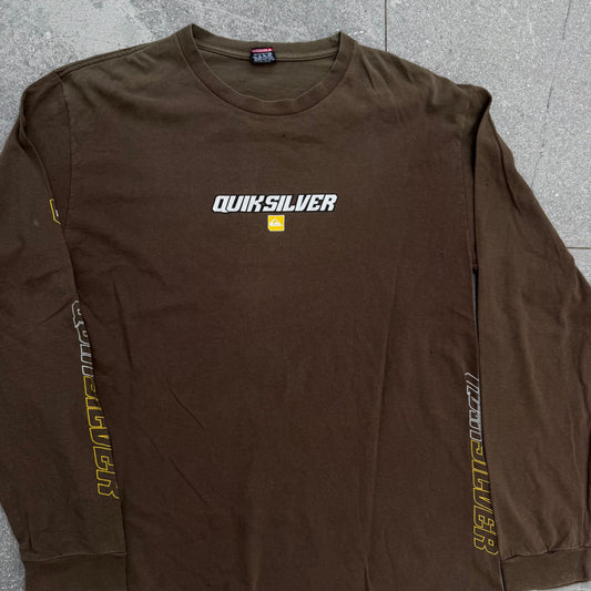 grail quad hit quiksilver long sleeve - L