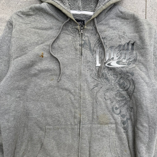 fur lined o’neill zipup - L
