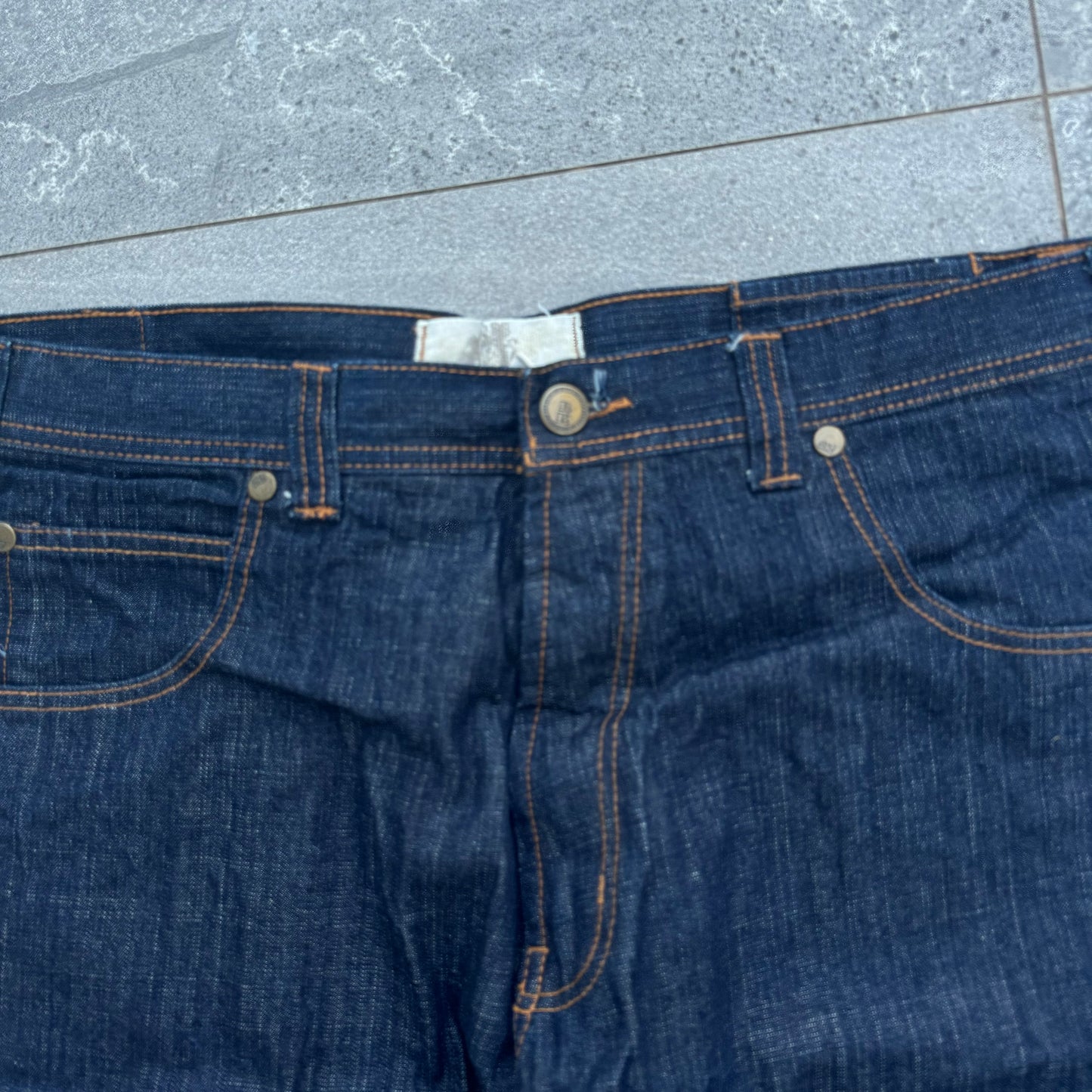PEAAAK indigo heavyweight denim RR jeans - 40x32”