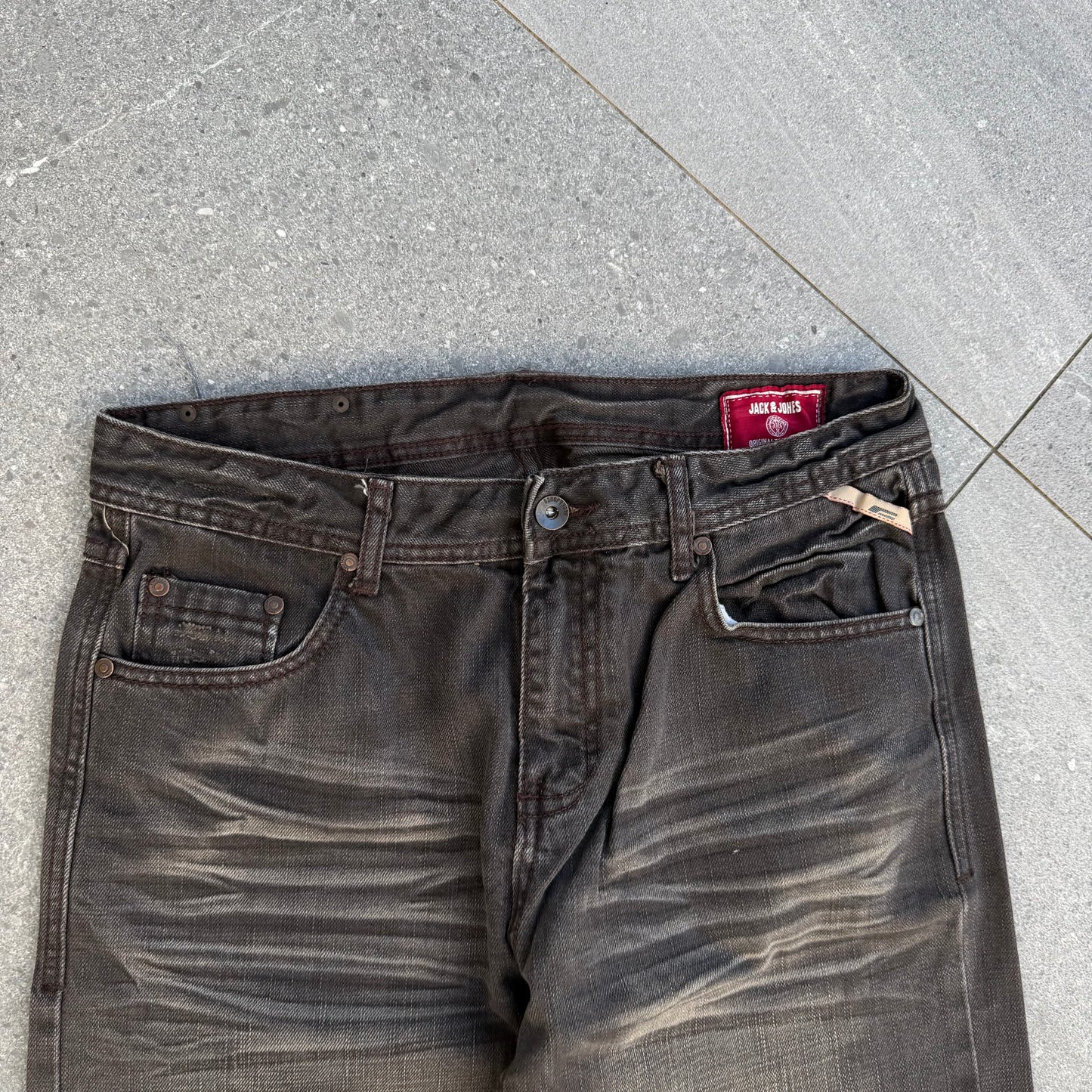 jack&jones deep black bootcuts - 32x33”
