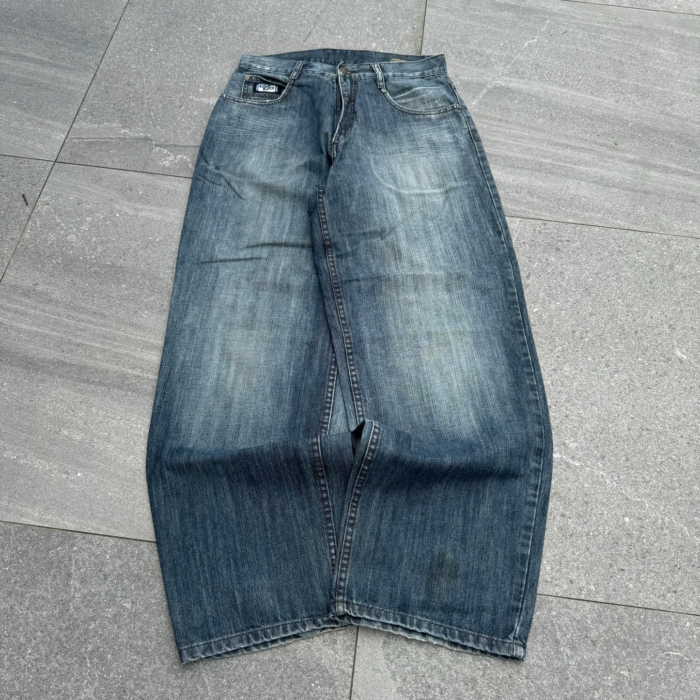 ughhh nicest fadeee pelle pelle jeans - 32x32”