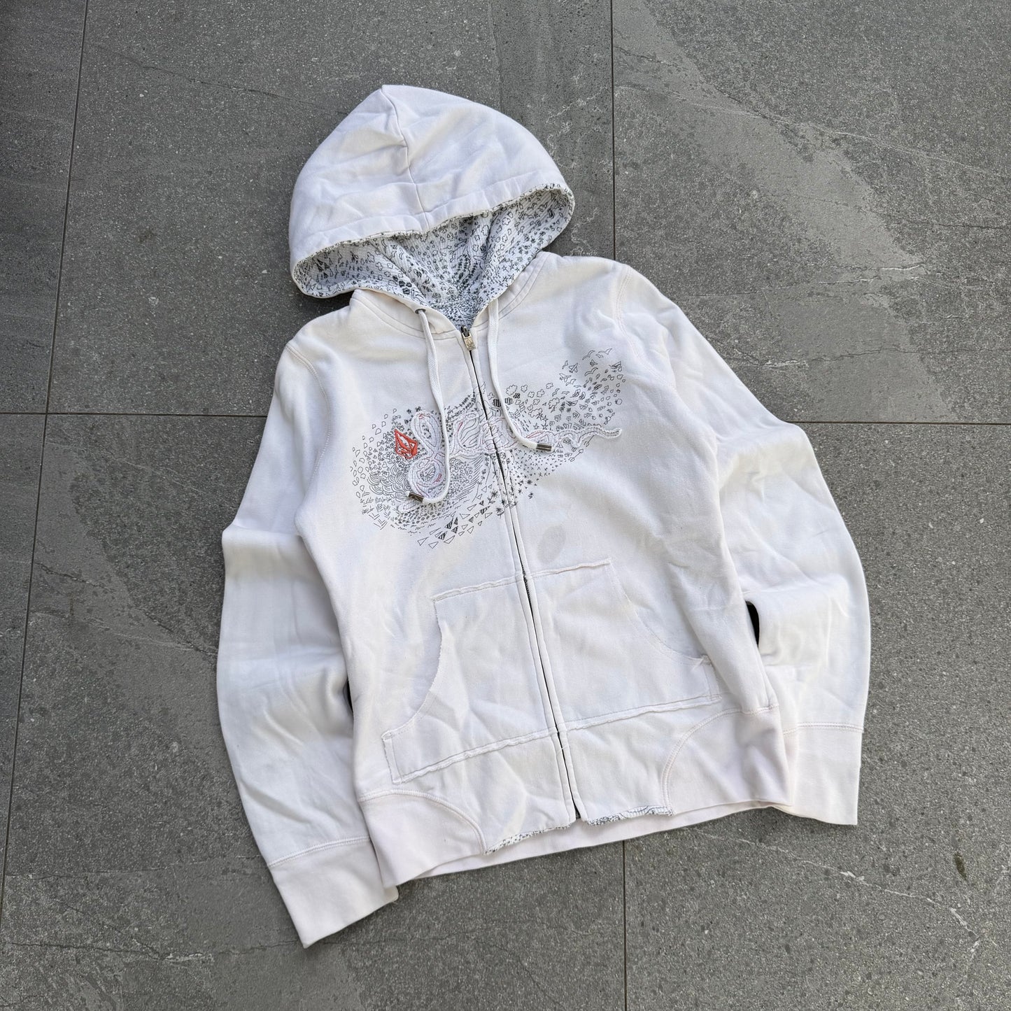 absolutely BEAUTIFUL reversible volcom hoodie 🐐 - womens M