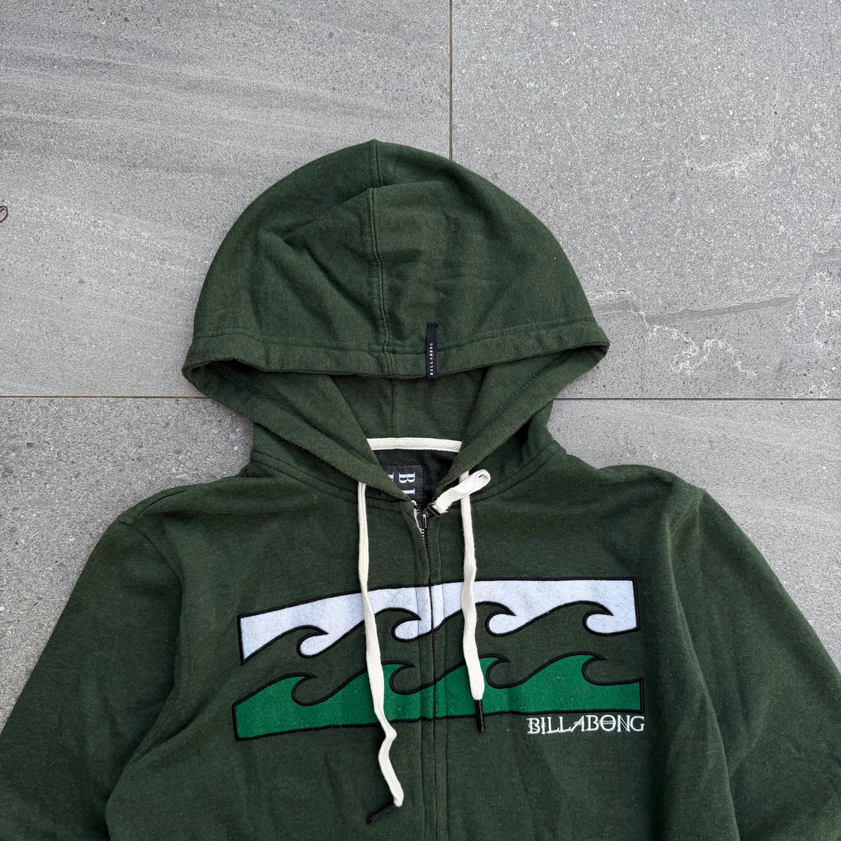 billabong logo zip - M