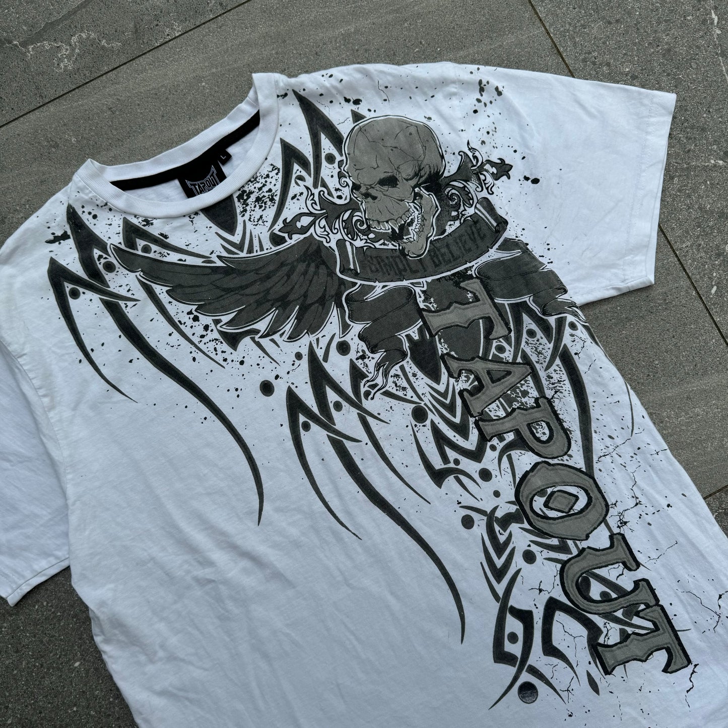 tapout spellout tee - L