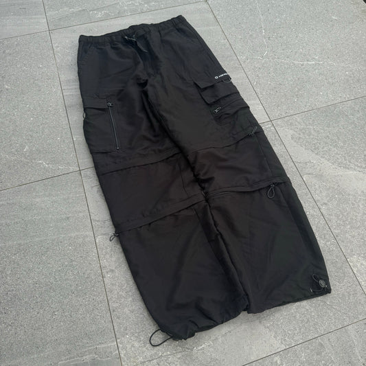 grail airwalk double zip off track pants 34x31”