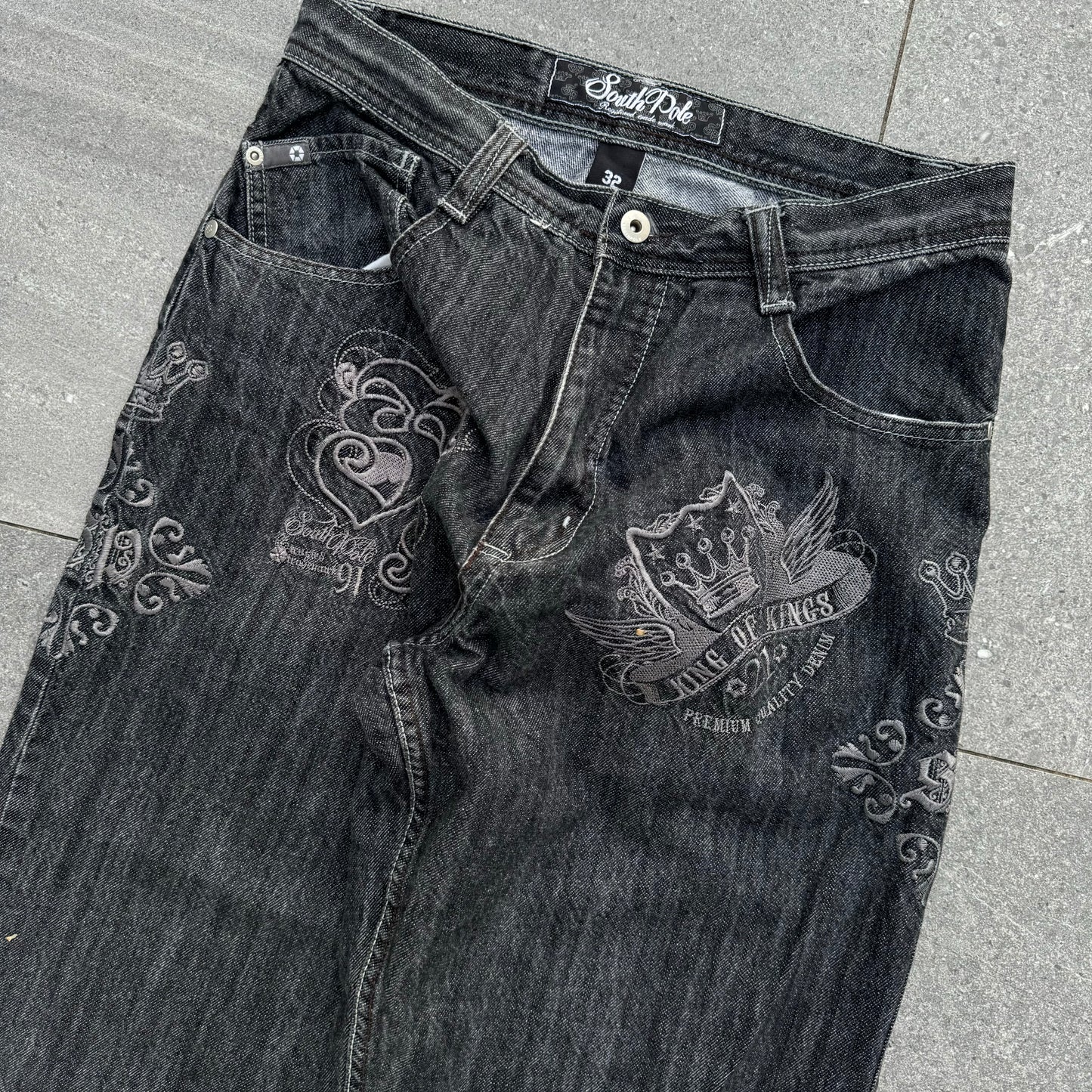 southpole ‘king of kings’ jeans - 32”