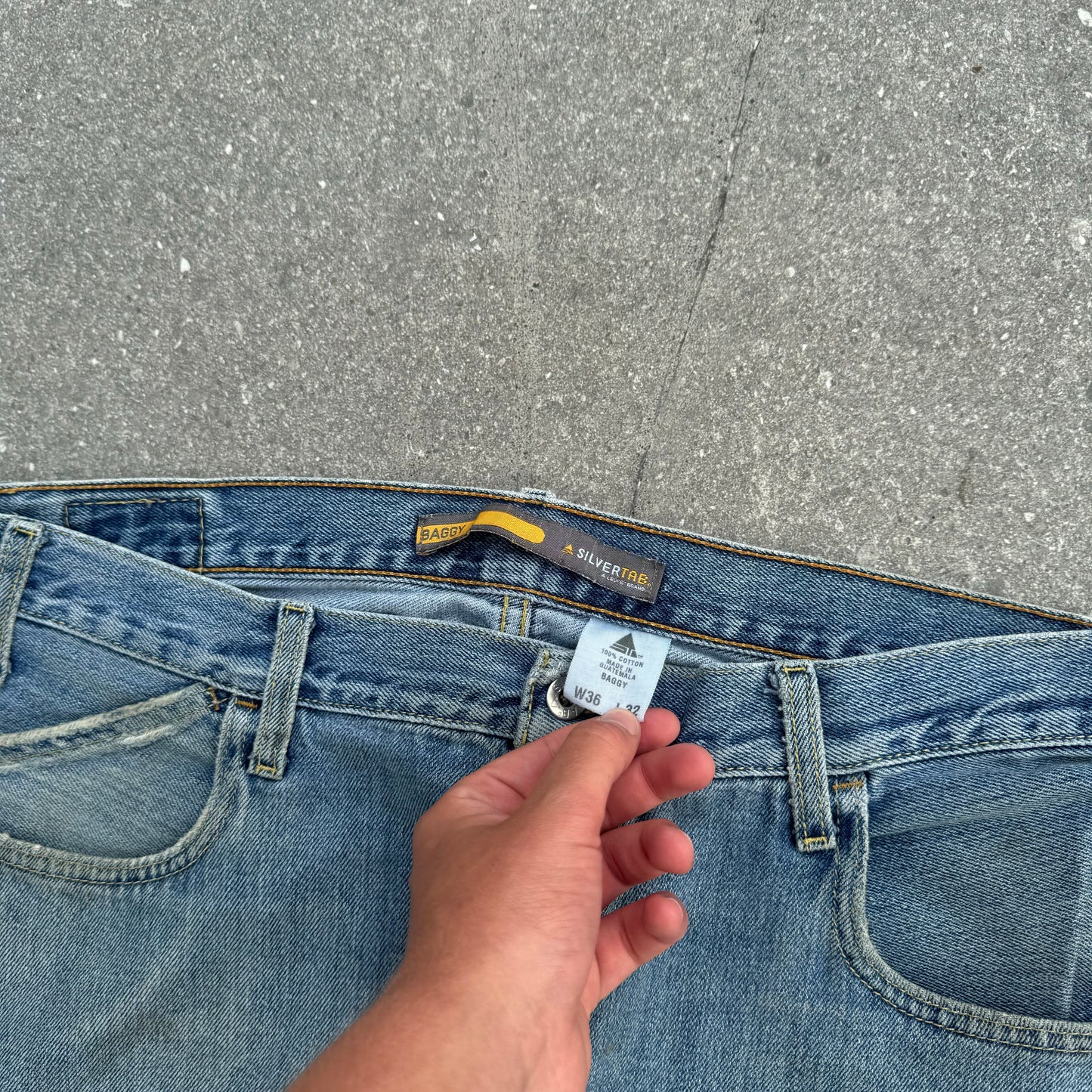 silvertab jeans - 36x31”
