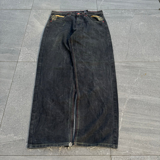 goat royal blue jeans - 36x33”