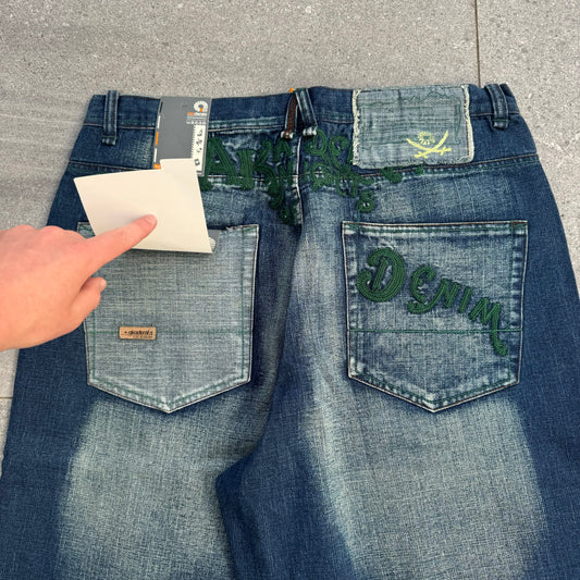 grail akademiks jorts - sizes 34-40” available