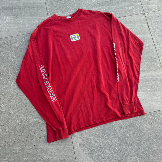 quad hit billabong longsleeve - L