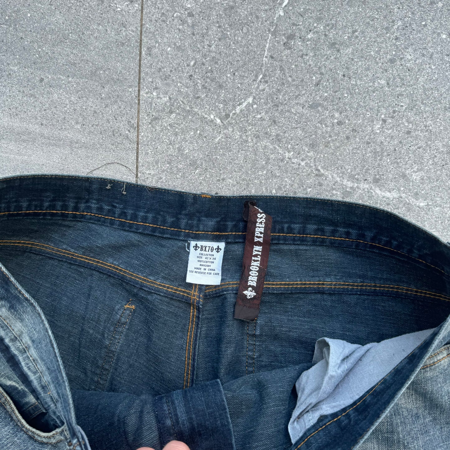 huge brooklyn xpress jeans -40x34”