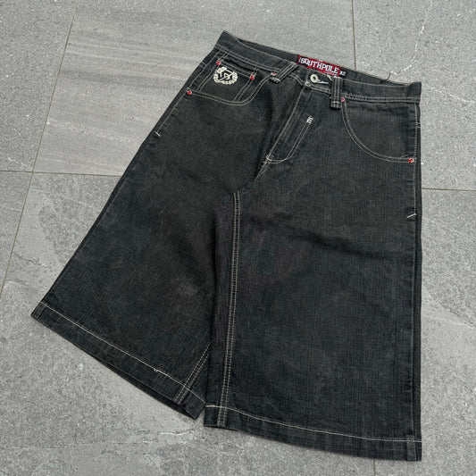 sexxxxxy southpole jorts - 32”