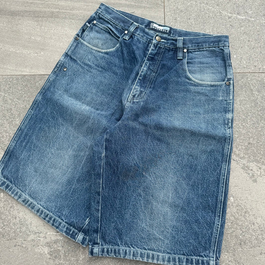 hard southpole graffiti jorts - 34x13”