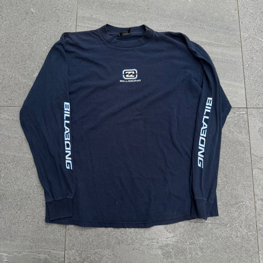 quad hit billabong longsleeve - L