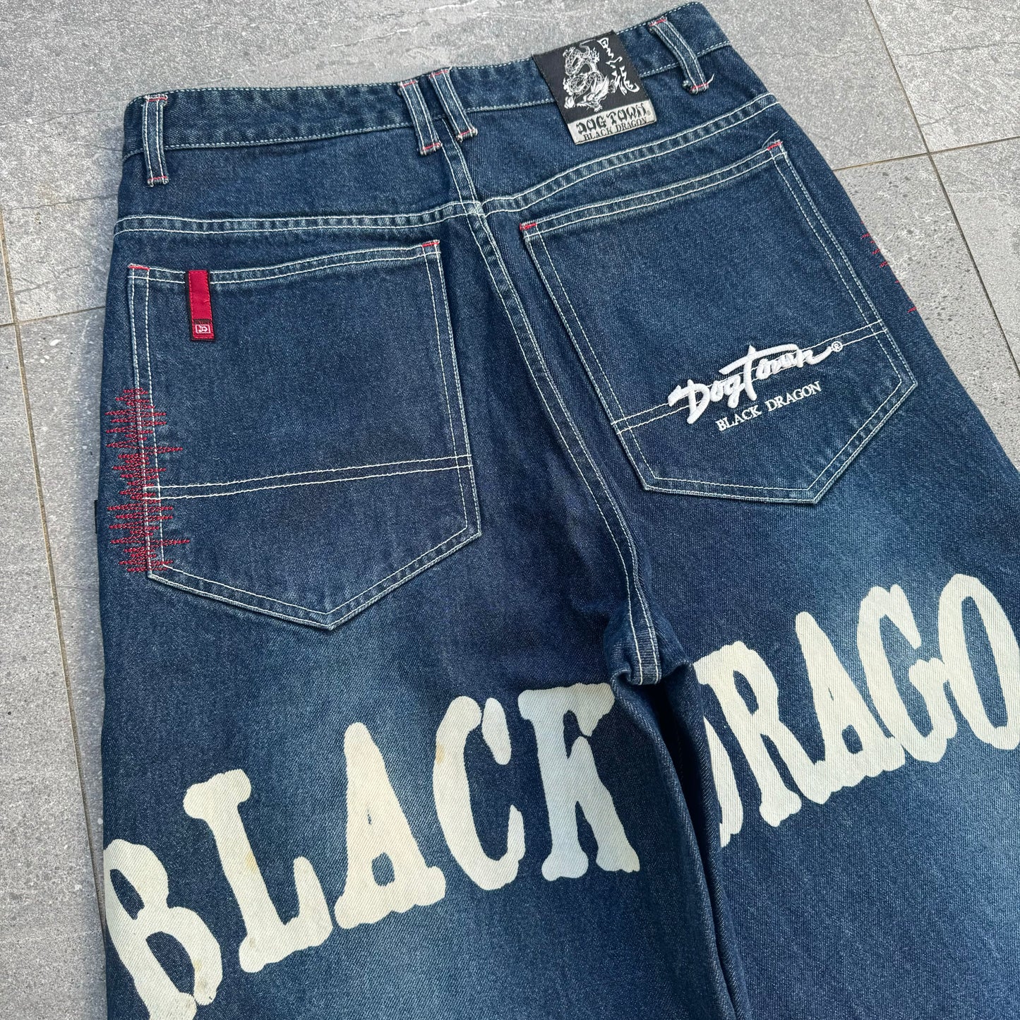 dogtown spellout jorts - 32”