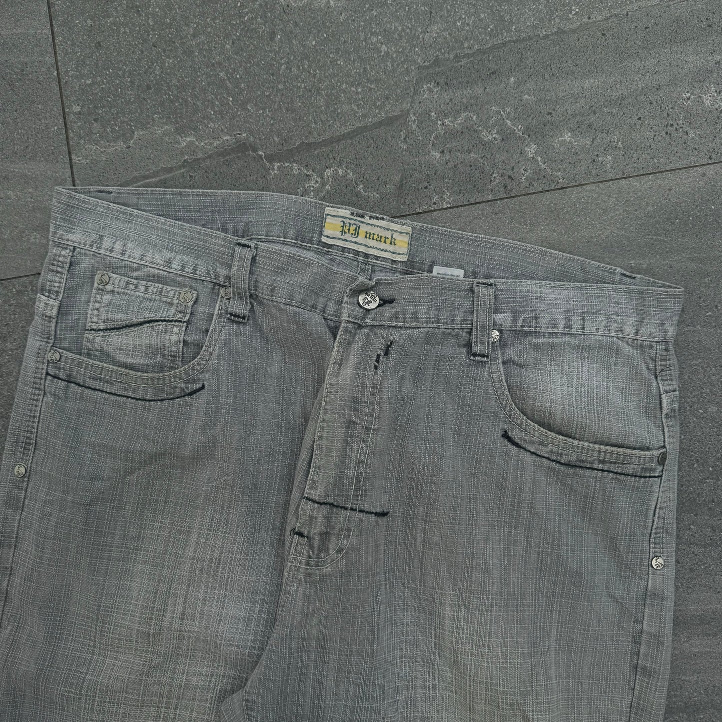 grail southpole spec concrete jeans - 40x33”