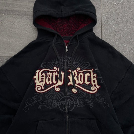 graillll hard rock hoodie - XL