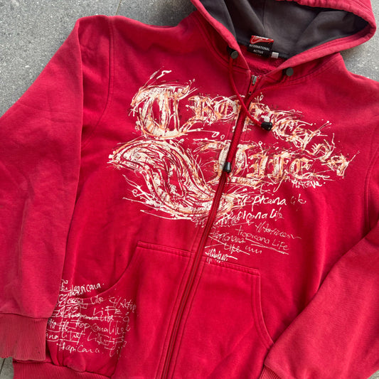 hard ass hoodie idek the brand - S/M