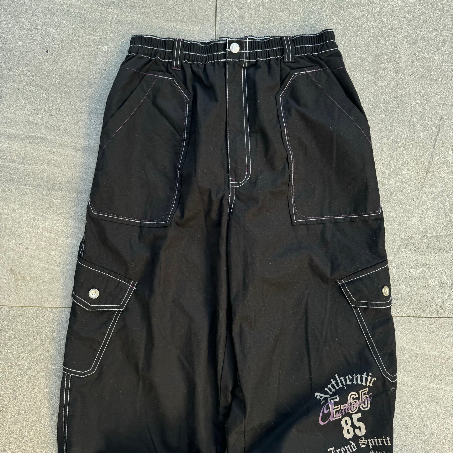 purple detailed surf cargos - 26-30”
