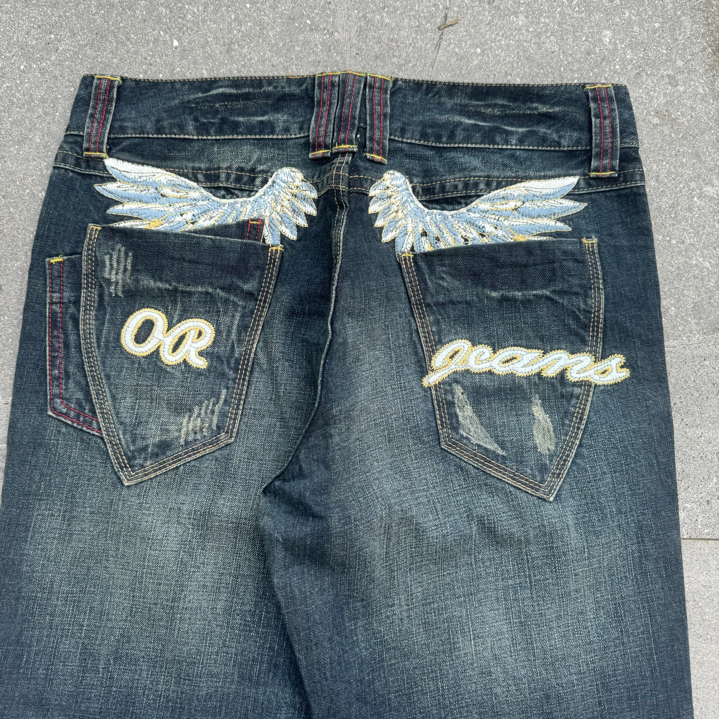 fat oririn flares - 33x28”