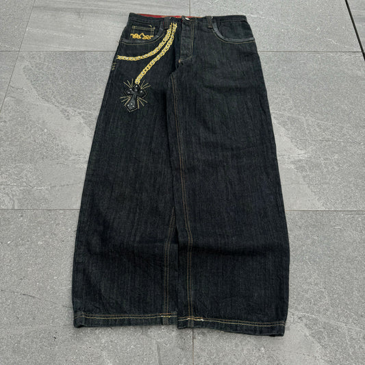 grail crown holder jeans - 34x32”