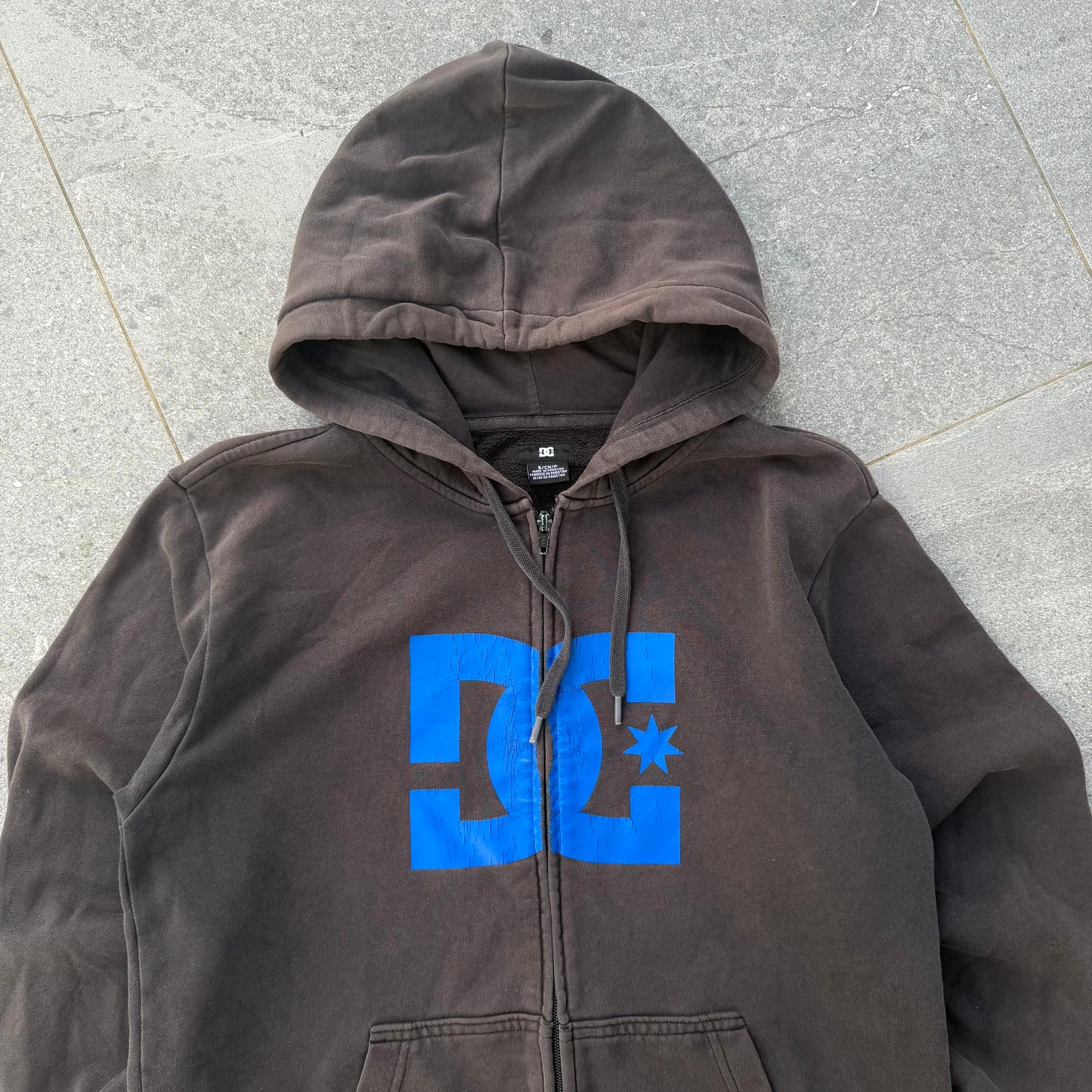 gorgeous asphalt DC hoodie - M