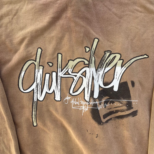 quiksilver back hit zipup - M