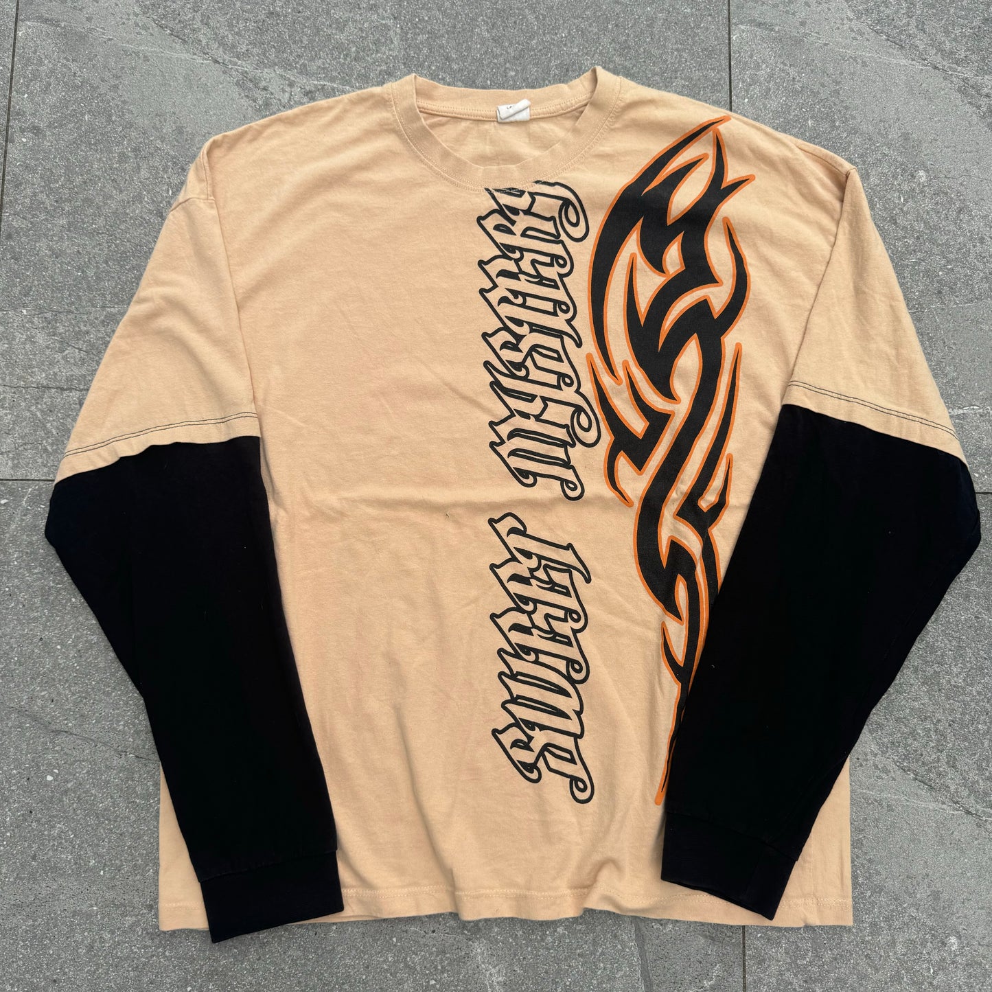 tribal built in longsleeve - L