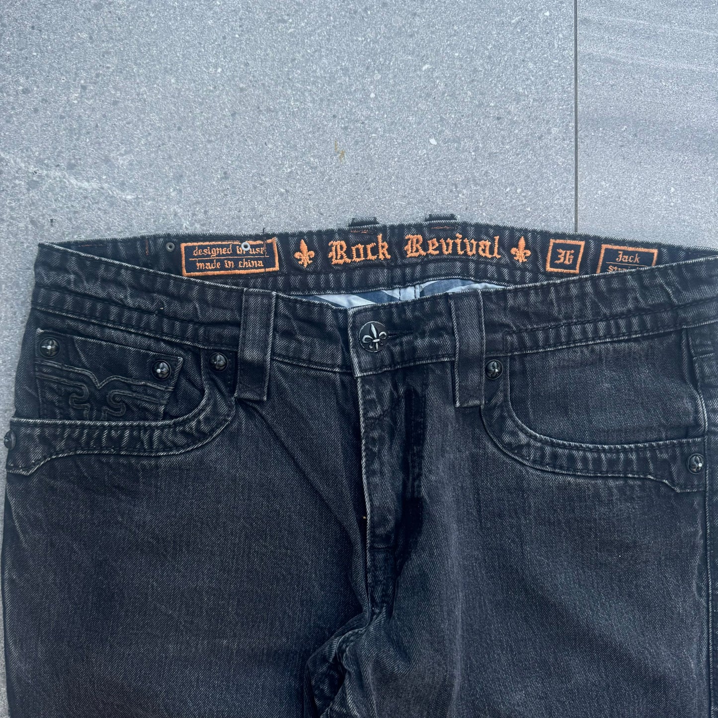 insanely rare black rock revivals - 38x30”