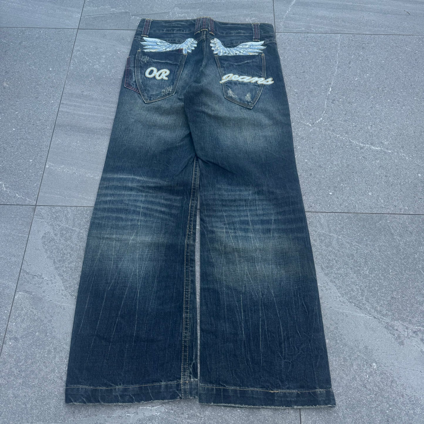 grail japanese wideleg bootcuts - 32x31”