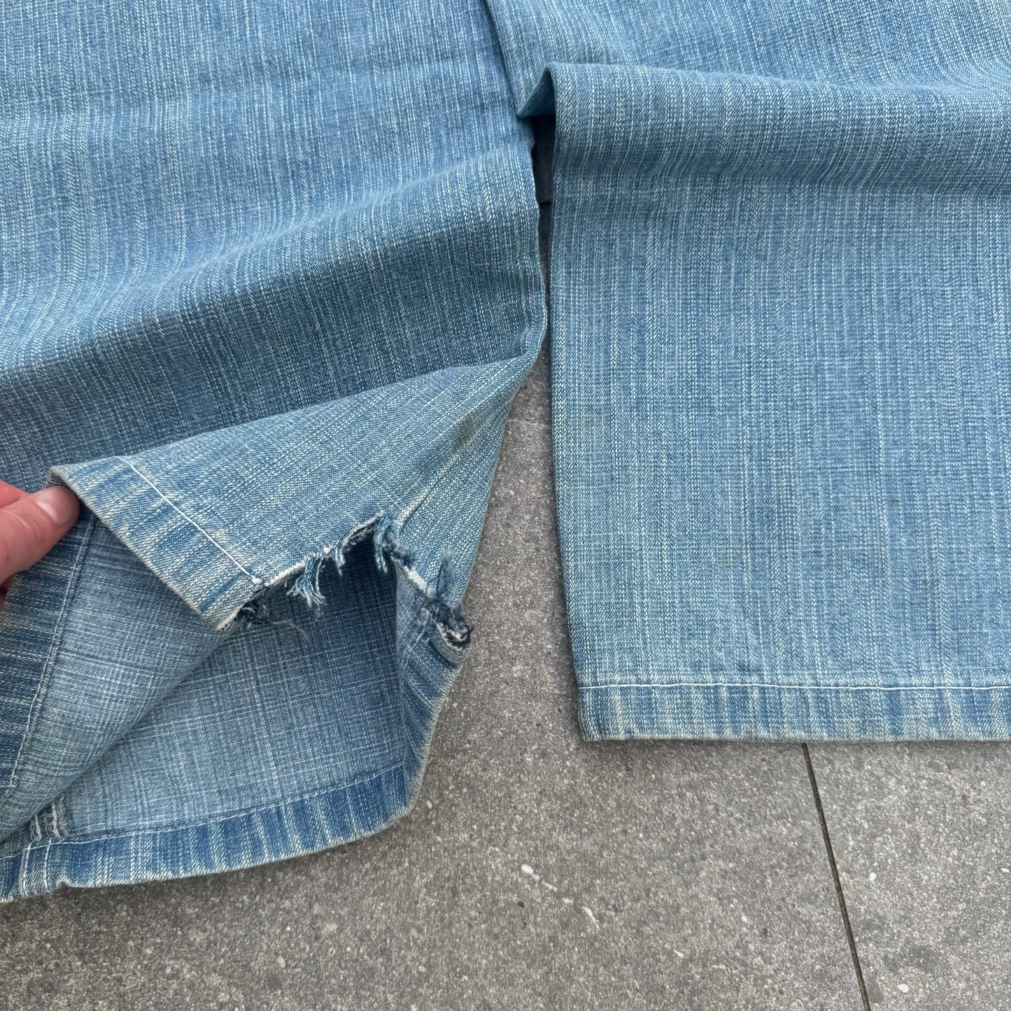 seriously goated lightwash southpoles - 32x32”