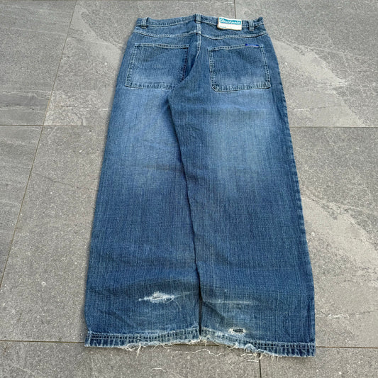 southpole patch jeans - 36x31”