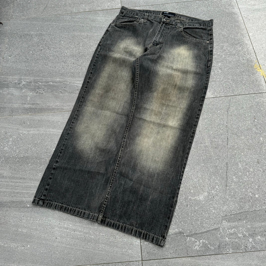sand fade qruel jeans - 38x32”