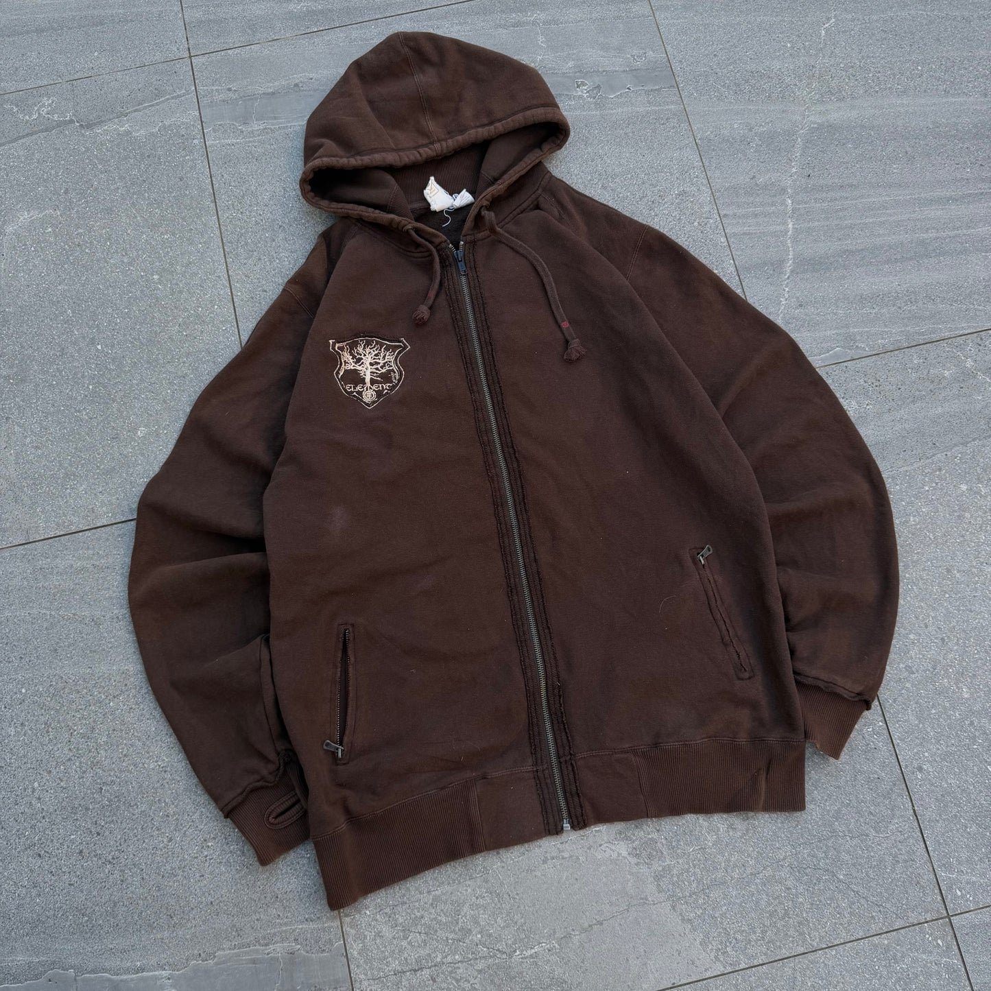absolutely gggGOATED element hoodie - L