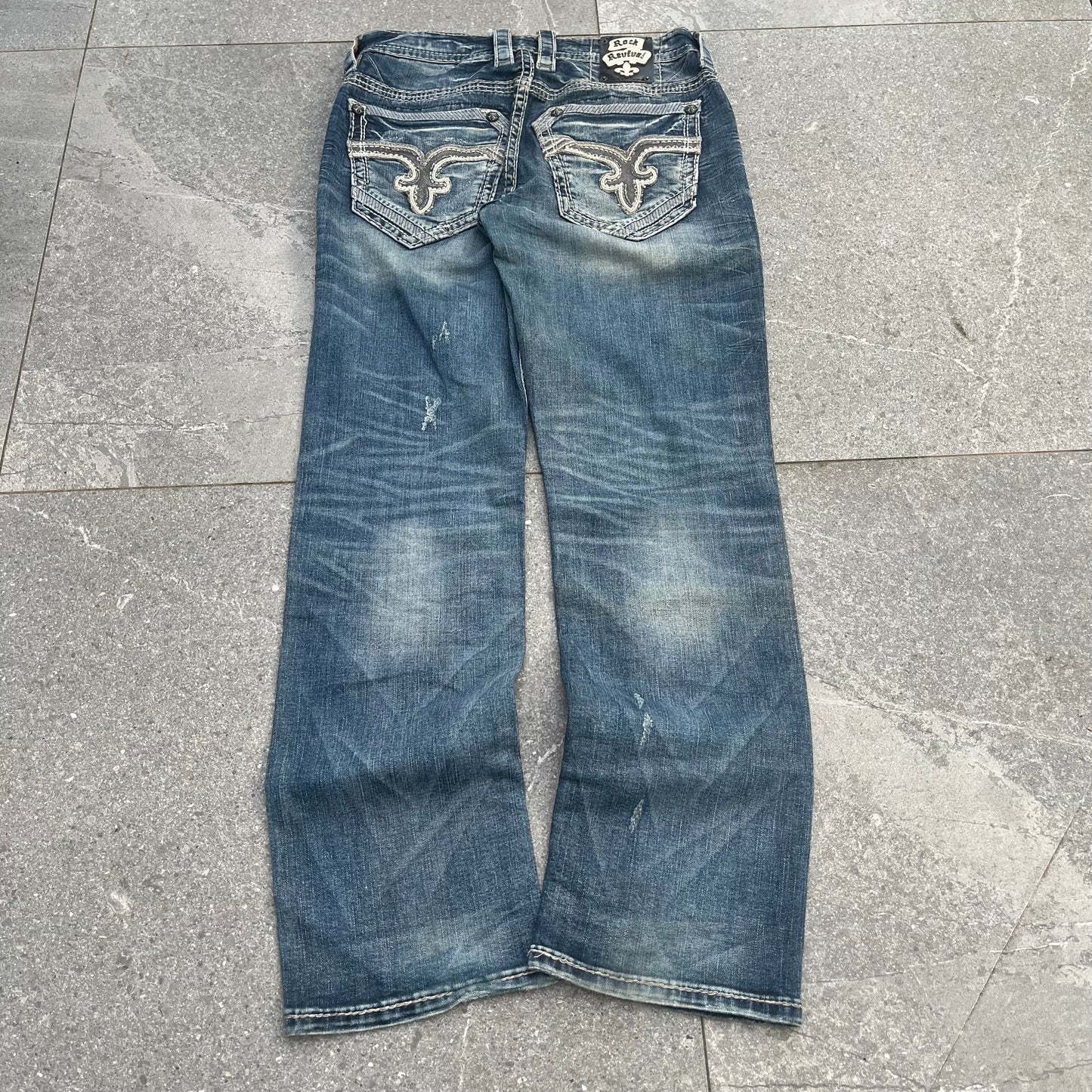 stacked rock revivals - 30x32”