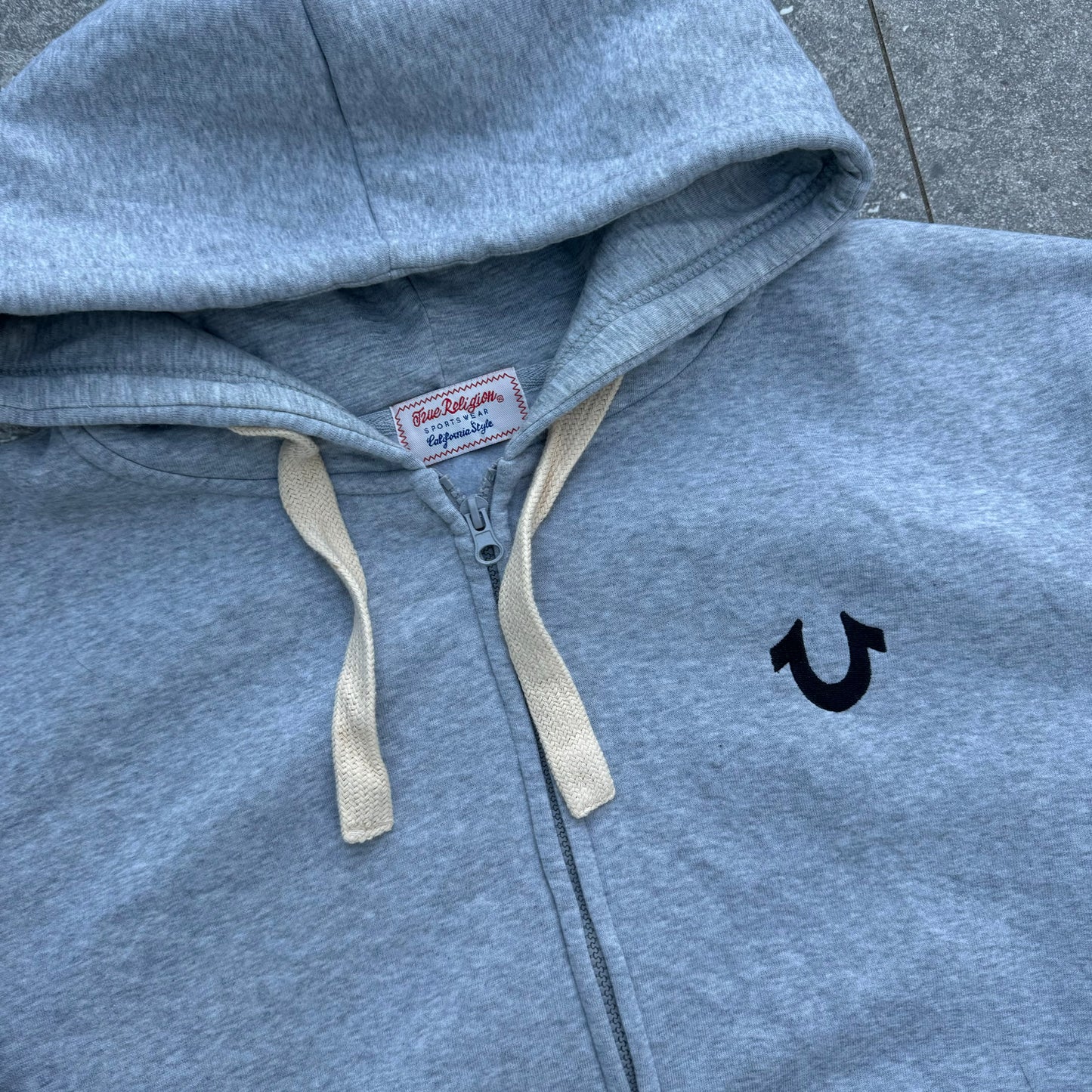 calm truey hoodie - L