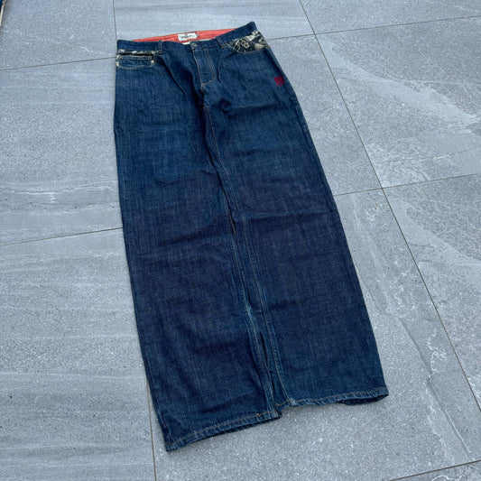 karakuri raw denim multipockets - 34x33”