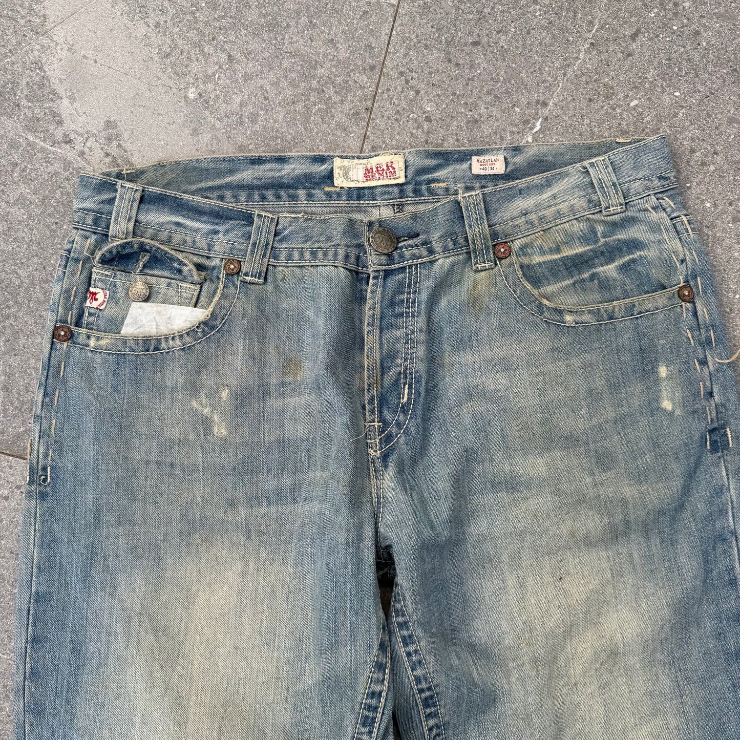 baggggy mek bootcuts - 40x33”