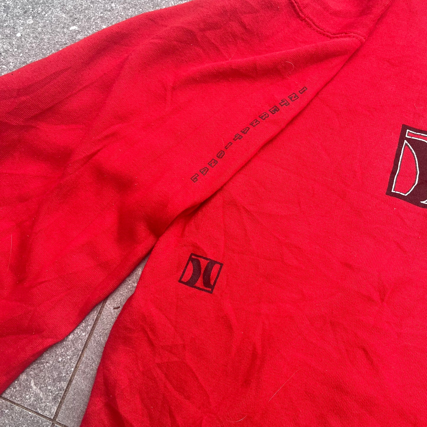 hurley back hit hoodie - XL