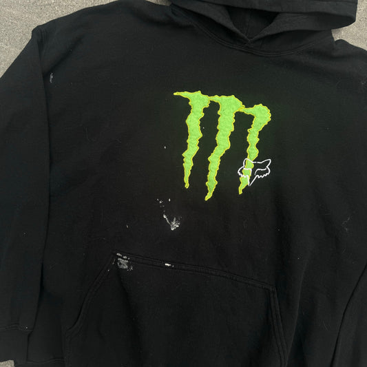 the most insane fitting vintage monster hoodie - XL