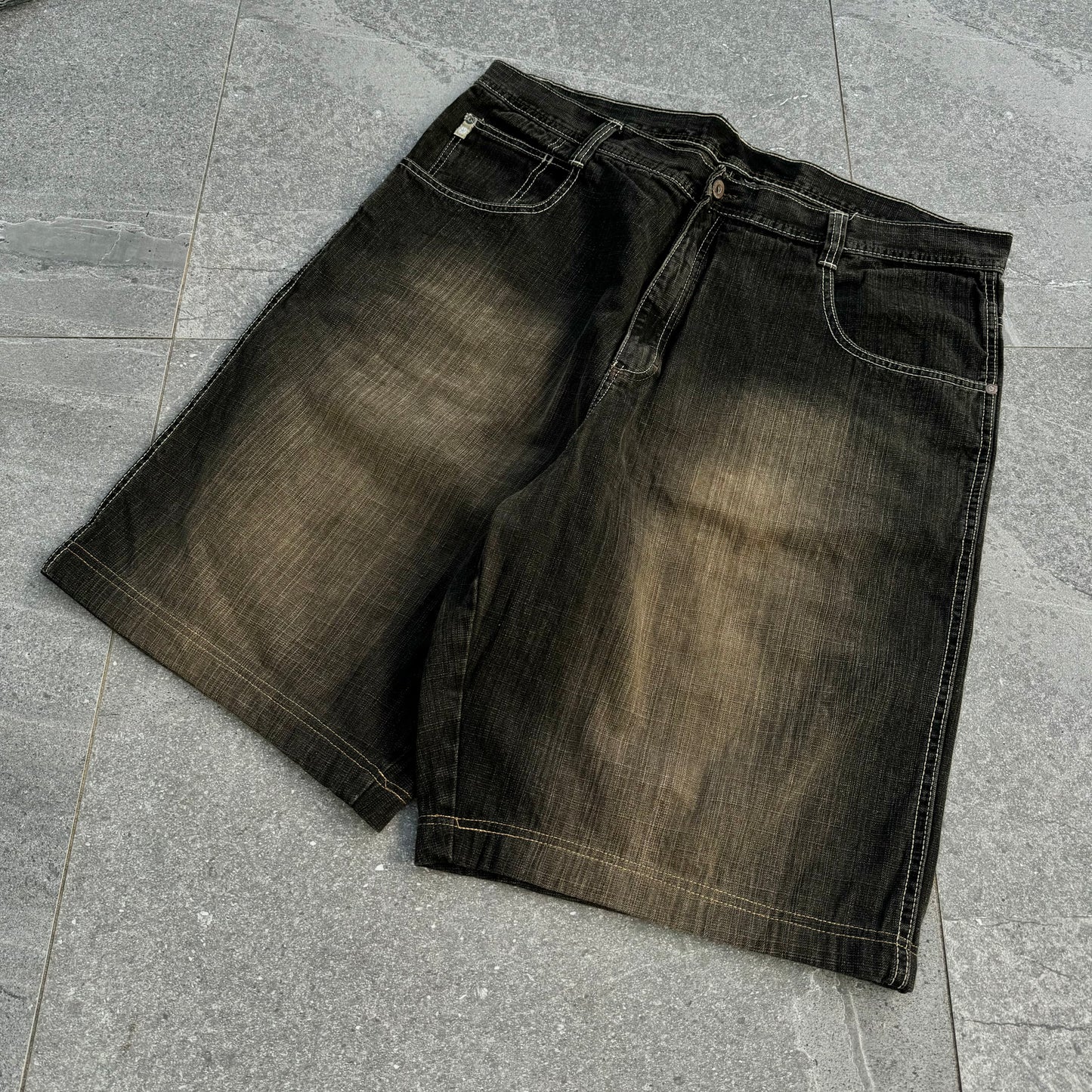 crazy sand wash southpole jorts - 40”