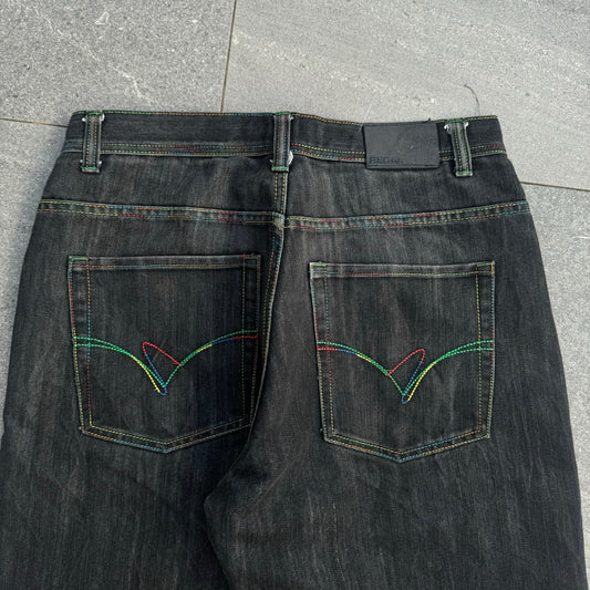 rainbow stitch regal jeans - 36x32”