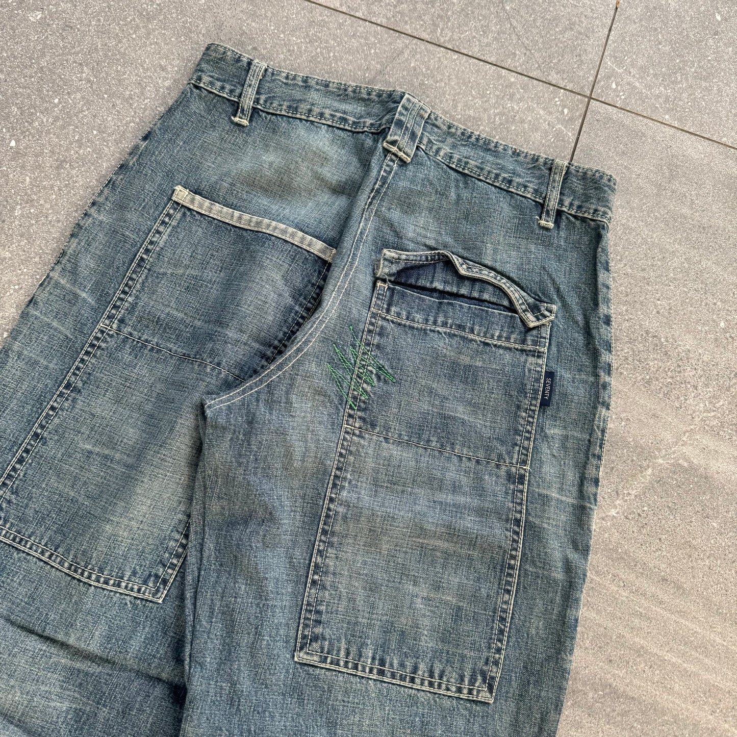 panelled 70 jeans - 30x30”
