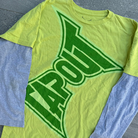 lime 🍋🟩 tapout built in longsleeve - M