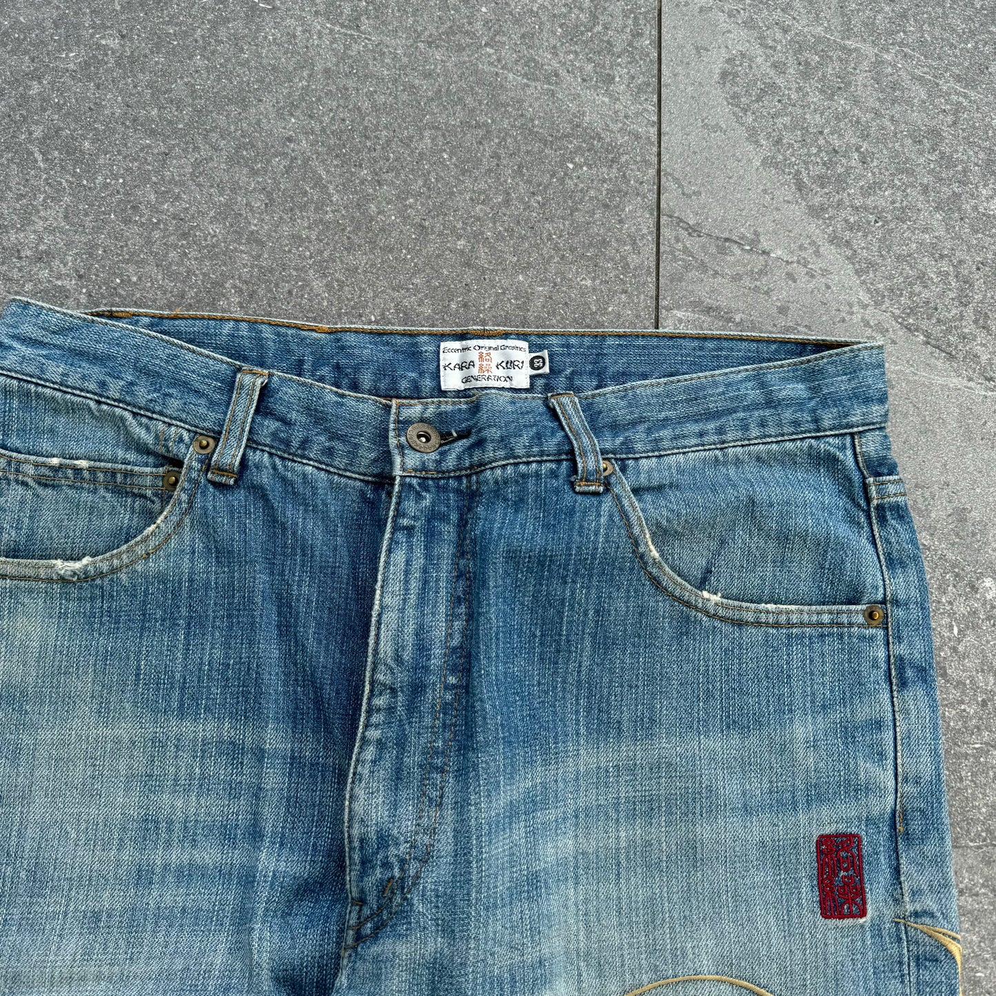 karakuri jeans - 33”