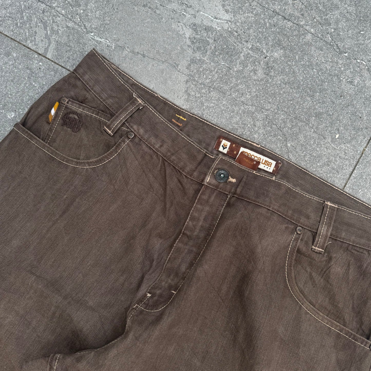 gloriously fat mecca jeans 🍫 (rare) - 40x32”