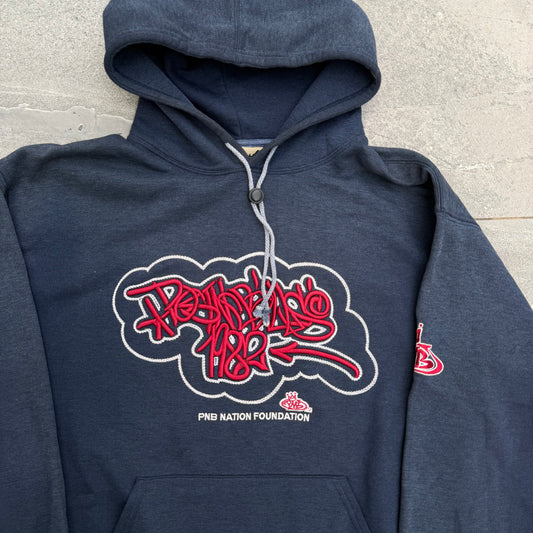 PNB bboy hand style hoodie - L