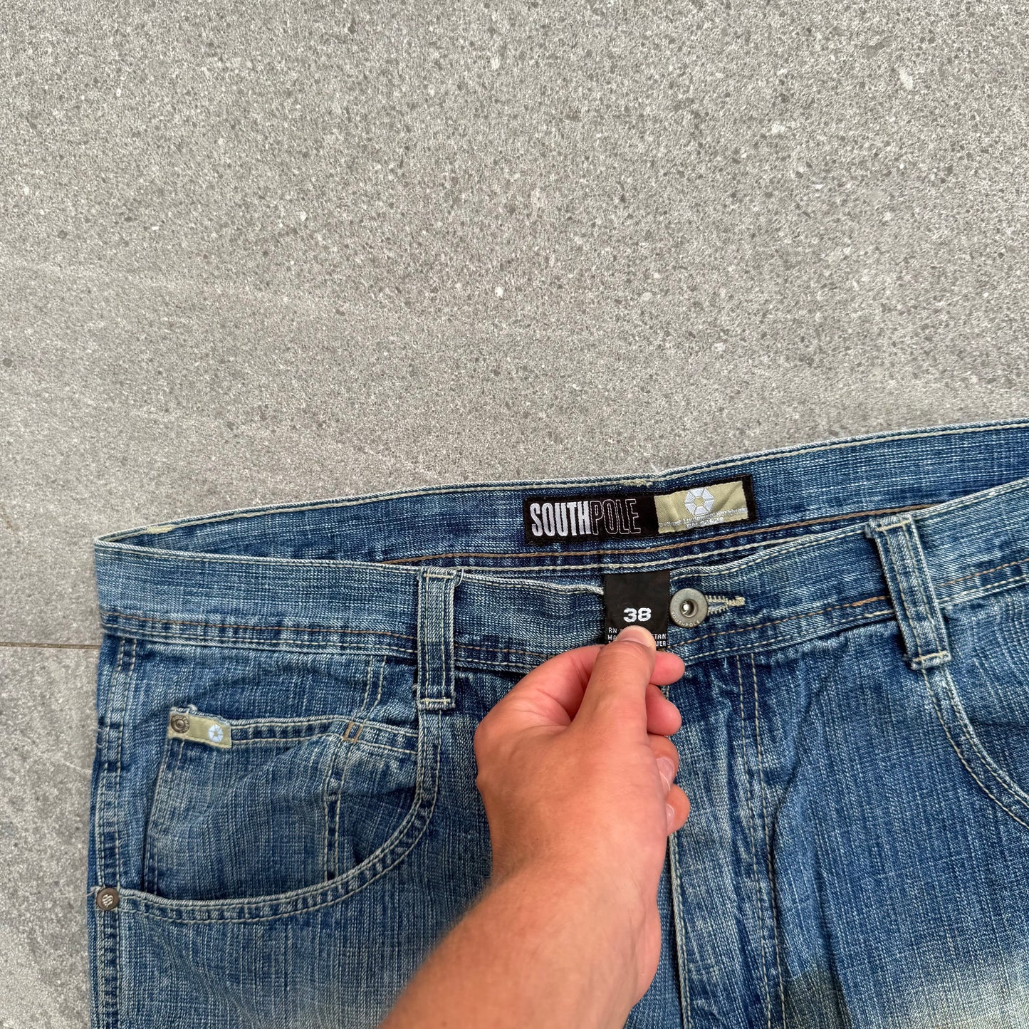 southpole gold tabs (yippeee!) - 38”