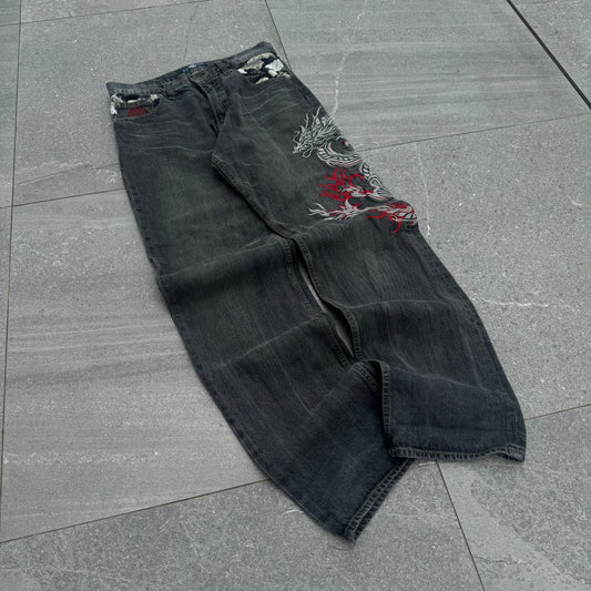 damnnn buten shoten jeans - 32x33” just nut
